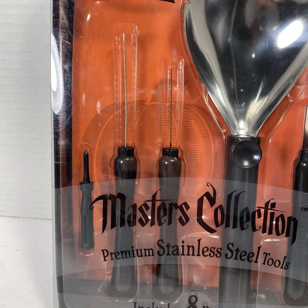Pumpkin Masters Carving Set Tools 8 Piece Jack O Lantern PM-22-022 Halloween NIP